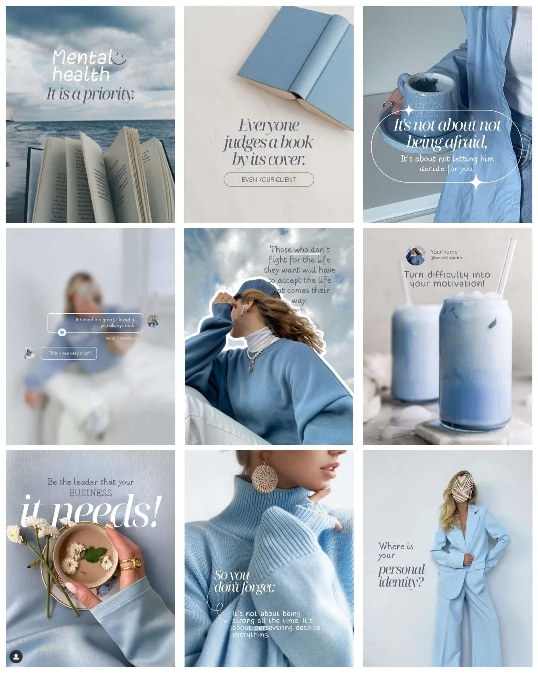 Colección Blue